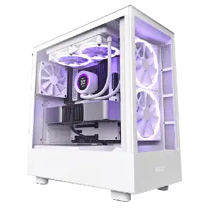 NZXT H5 ELITE WHITE ATX MID TOWER CASE